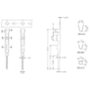 Dimensions (in mm) of male crimp pins for 0.1 inch housings. (SKU: POLOLU-1931 Image 7)