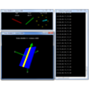 Visualization of AHRS orientation calculated from MinIMU-9 readings. (SKU: POLOLU-2468 Image 8)