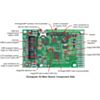 Pololu Orangutan X2 Robot Controller main board component side. (SKU: POLOLU-720 Image 2)