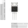 P-Channel MOSFET 60V 27A (COM-10349) Image 2