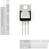 P-Channel MOSFET 60V 27A (COM-10349) Image 3