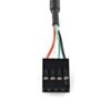 Panel Mount USB to 4-pin Female Header Cable - 6 foot (CAB-10177) Image 3