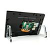Pibow Frame for Raspberry Pi Touch Display 2 (10.1") – Coupé Red