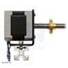 Stepper Motor with 18cm Lead Screw: Bipolar, 200 Steps/Rev, 42×38mm, 2.8V, 1.7 A/Phase