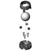 Pololu Ball Caster with 1″ Plastic Ball and Plastic Rollers
