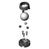 Pololu Ball Caster with 1″ Plastic Ball and Plastic Rollers