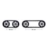 Pololu 30T Track Set - White