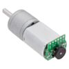 25:1 Metal Gearmotor 20Dx41L mm 12V CB