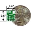 Pololu step-down voltage regulator D24V5Fx bottom view with dimensions. (SKU: POLOLU-2840 Image 3)