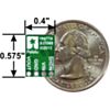 Pololu 5V 9V and 12V step-up/step-down voltage regulators S10V4F5 S10V3F9 and S10V2F12: bottom view with dimensions. (SKU: POLOLU-2096 Image 3)