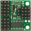 Pololu 4-Channel RC Servo Multiplexer (assembled with header pins) top view. (SKU: POLOLU-2807 Image 4)