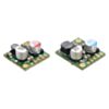 Side-by-side comparison of the 2.5A D24V25F5 (left) and 5A D24V50F5 (right) 5V step-down voltage regulators. (SKU: POLOLU-2850 Image 8)