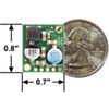 Pololu 5V 5A Step-Down Voltage Regulator D24V50F5 top view with dimensions. (SKU: POLOLU-2851 Image 2)