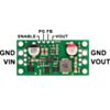 Pololu 5V 6A Step-Down Voltage Regulator D24V60F5 top view with labeled pinout. (SKU: POLOLU-2865 Image 7)