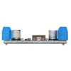 Pololu step-up voltage regulator U3V50x with included terminal blocks installed side view. (SKU: POLOLU-2566 Image 8)