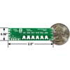 Pololu A4990 Dual Motor Driver Shield for Arduino top view with dimensions. (SKU: POLOLU-2512 Image 2)