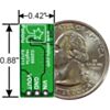 Pololu adjustable boost regulator bottom view with dimensions. (SKU: POLOLU-791 Image 4)