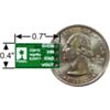 Pololu step-up/step-down voltage regulator S8V3A bottom view with dimensions. (SKU: POLOLU-2120 Image 4)