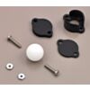 Pololu ball caster with 1/2 inch plastic ball with included hardware. (SKU: POLOLU-952 Image 2)