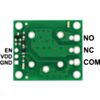 Pinout of Pololu basic SPDT relay carrier for sugar cube relays. (SKU: POLOLU-2480 Image 4)
