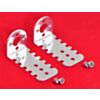 Pololu Bracket Pair for Discontinued 25:1 and 67:1 Metal Gearmotors 20D mm