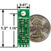 Pololu Carrier for Sharp GP2Y0A60SZLF Analog Distance Sensor back view with dimensions. (SKU: POLOLU-2477 Image 2)