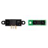 Sharp GP2Y0A02YK0F Sensor 20-150cm (left) next to Pololu Carrier with Sharp GP2Y0A60SZLF Sensor 10-150cm (right). (SKU: POLOLU-2476 Image 8)