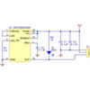 Pololu carrier for Sharp GP2Y0D805Z0F GP2Y0D810Z0F and GP2Y0D815Z0F sensors schematic diagram. (SKU: POLOLU-1134 Image 3)