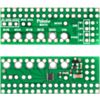 Pololu DRV8835 dual motor driver board for Raspberry Pi B+ top and bottom sides. (SKU: POLOLU-2753 Image 4)