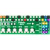 Pinout and default pin mappings of the Pololu DRV8835 dual motor driver board for Raspberry Pi B+. (SKU: POLOLU-2753 Image 8)