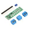 Pololu DRV8835 Dual Motor Driver Shield for Arduino with included hardware. (SKU: POLOLU-2511 Image 3)