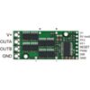 Pololu high-power motor driver top view. (SKU: POLOLU-760 Image 3)