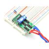Pololu high-power motor driver in a breadboard. (SKU: POLOLU-760 Image 5)