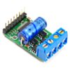 Pololu high-power motor driver with included components soldered in. (SKU: POLOLU-756 Image 2)