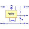 Pololu Pushbutton Power Switch block diagram. (SKU: POLOLU-751 Image 2)