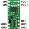 Pololu Pushbutton Power Switch pinout. (SKU: POLOLU-751 Image 3)