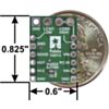 Pololu RC Switch with Medium Low-Side MOSFET bottom view with dimensions. (SKU: POLOLU-2803 Image 2)