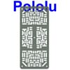 Pololu RP5/Rover 5 Expansion Plate RRC07A (Narrow) Transparent Gray