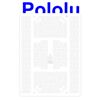 Pololu RP5/Rover 5 Expansion Plate RRC07B (Wide) Solid White