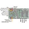 Simple High-Power Motor Controller 18v25 or 24v23 pinout and key components. (SKU: POLOLU-1377 Image 7)