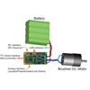 Simple High-Power Motor Controller 18v15 or 24v12 simplified connection diagram. (SKU: POLOLU-1377 Image 9)