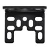 The slots and holes that can be used to mount the NEMA 17 stepper motor bracket to a surface. (SKU: POLOLU-2266 Image 2)