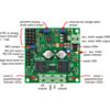 Pololu TReX Jr Dual Motor Controller with labels (SKU: POLOLU-767 Image 2)