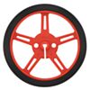 Pololu wheel 60x8mm - red. (SKU: POLOLU-1421 Image 2)