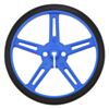 Pololu wheel 70x8mm - blue. (SKU: POLOLU-1428 Image 2)