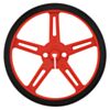 Pololu wheel 70x8mm - red. (SKU: POLOLU-1426 Image 2)