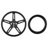 70x8mm wheel with tire removed. (SKU: POLOLU-1427 Image 3)