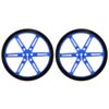 Pololu Wheel 80x10mm Pair - Blue