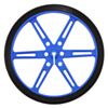 Pololu wheel 80x10mm - blue. (SKU: POLOLU-1433 Image 2)