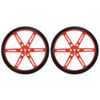 Pololu Wheel 80x10mm Pair - Red